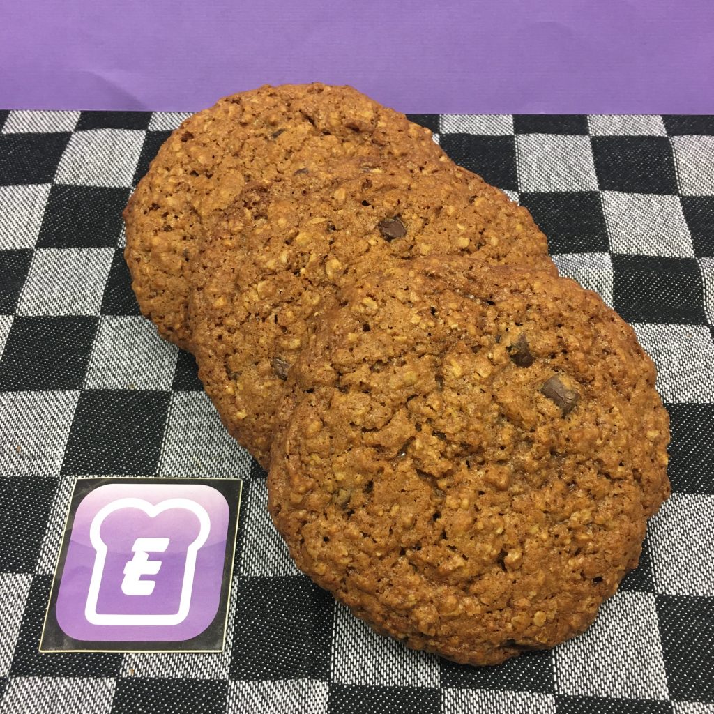 Haverkoeken Met Stukjes Chocolade Bakkerij Eigenzinnig